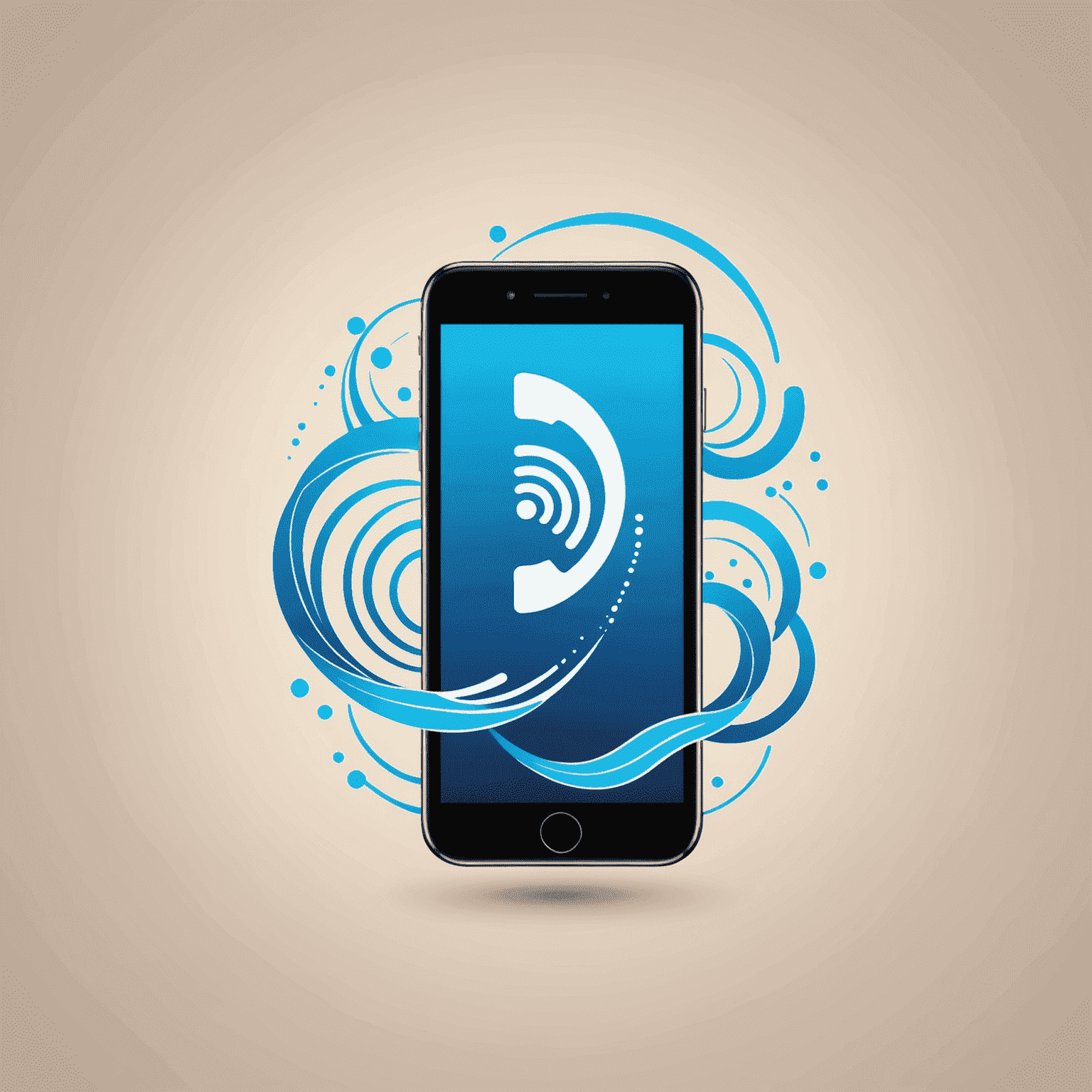 mobibaru_com logo featuring a stylized mobile phone icon with communication waves